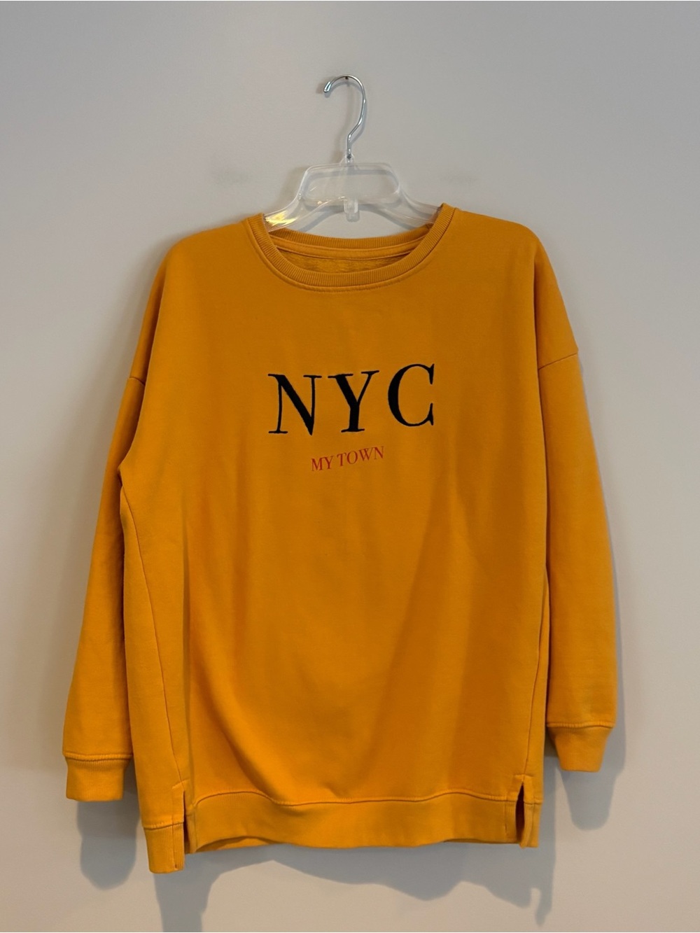 Pull & Bear NYC My Town Crewneck Sweatshirt Size M